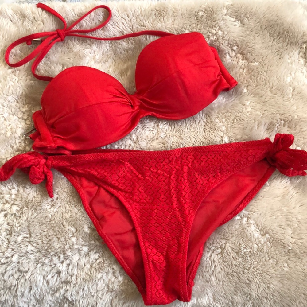 Red bikini
